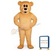 Butterscotch Bear Lightweight Mascot Costume