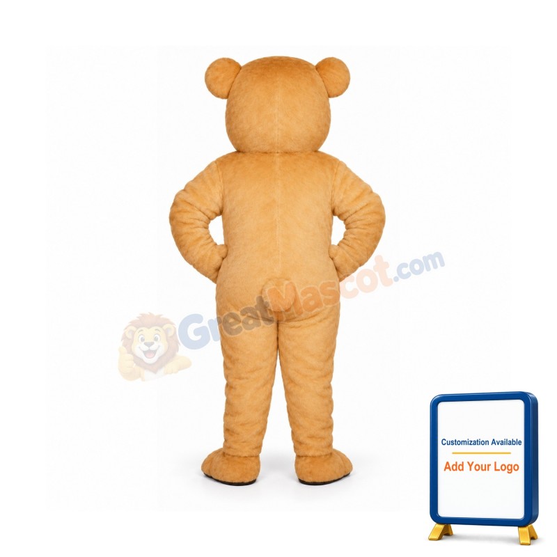 Butterscotch Bear Lightweight Mascot Costume