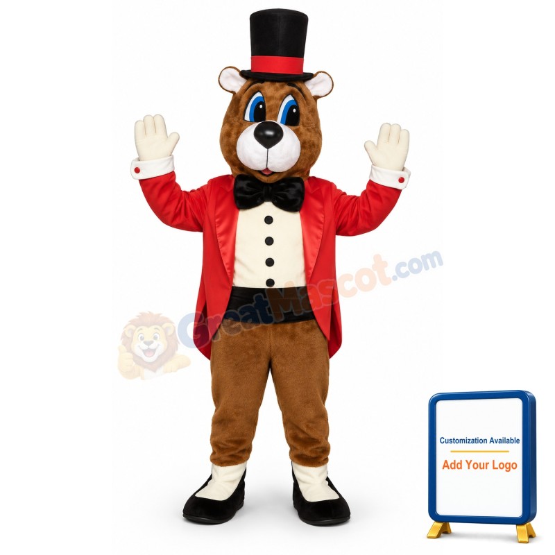 Dancing Bear Lightweight Mascot Costume