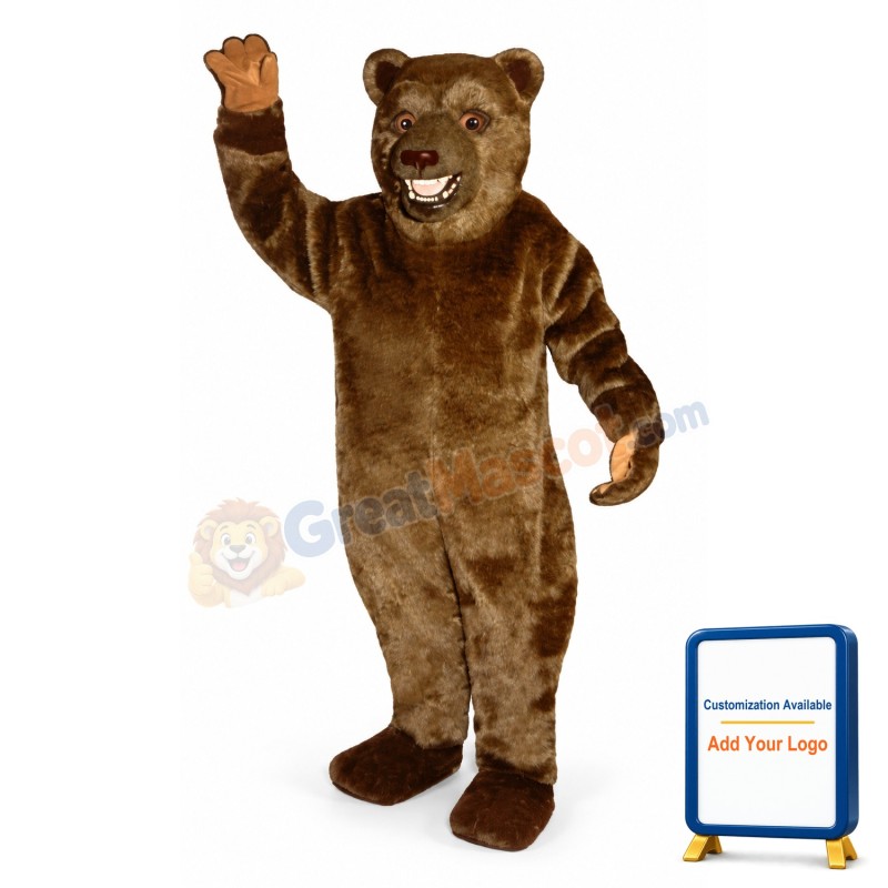Snarling Bear Lightweight Mascot Costume