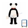 Christmas Panda w-Bow Lightweight Mascot Costume