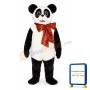 Christmas Panda w-Bow Lightweight Mascot Costume