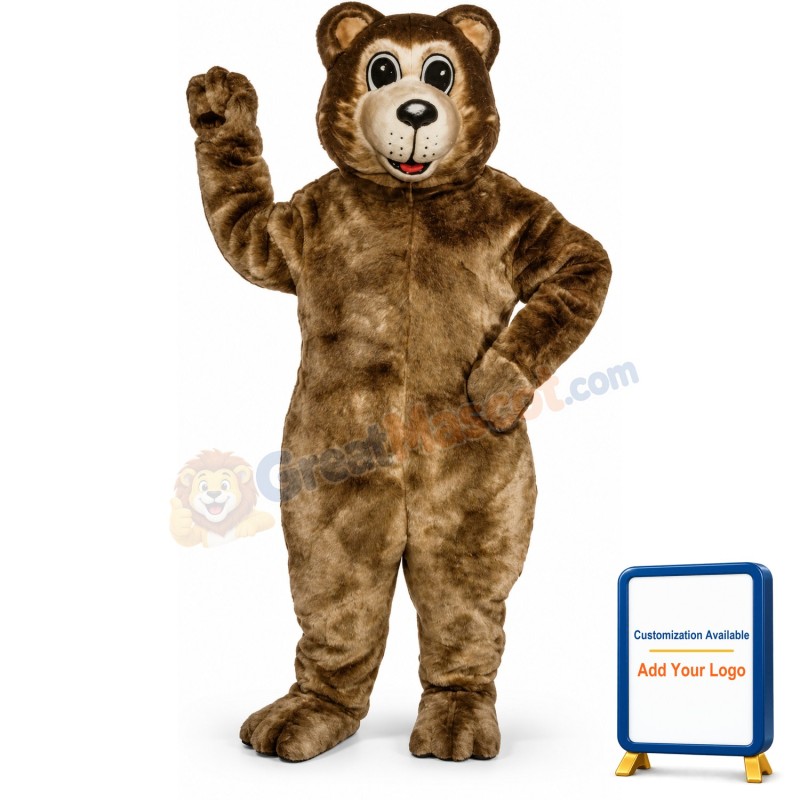 Billie Bear Lightweight Mascot Costume