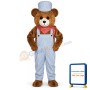 Choo-Choo Bear Lightweight Mascot Costume