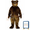 Mrs.Brown Bear Lightweight Mascot Costume