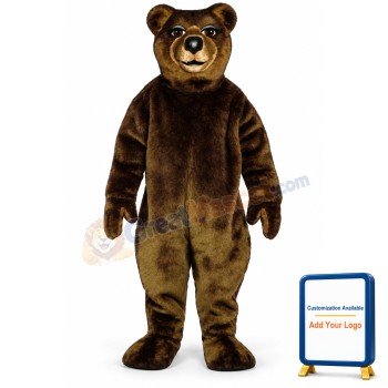 Mrs.Brown Bear Lightweight Mascot Costume