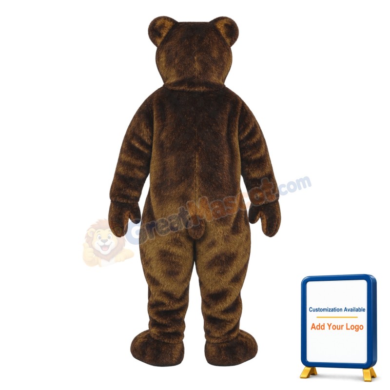 Mrs.Brown Bear Lightweight Mascot Costume