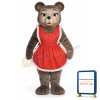 Thelma Bear Lightweight Mascot Costume