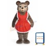 Thelma Bear Lightweight Mascot Costume