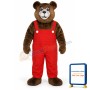 Tommy Teddy Lightweight Mascot Costume