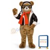 Red Bearon Lightweight Mascot Costume