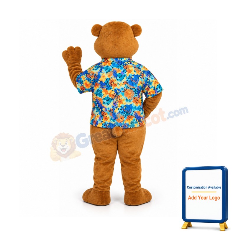 Barry Bear Lightweight Mascot Costume