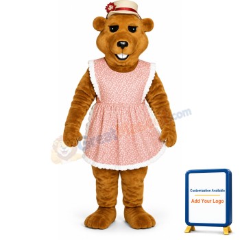 Cheri Bear Lightweight Mascot Costume