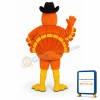 Western Turkey w-Hat Lightweight Mascot Costume