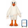 White Chick Lightweight Mascot Costume