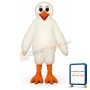 White Chick Lightweight Mascot Costume