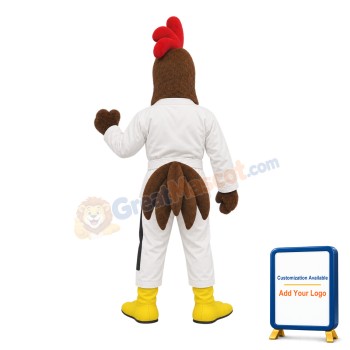 Racing Rooster Lightweight Mascot Costume