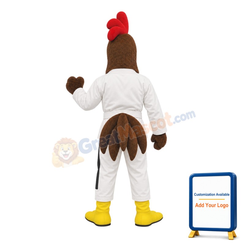 Racing Rooster Lightweight Mascot Costume