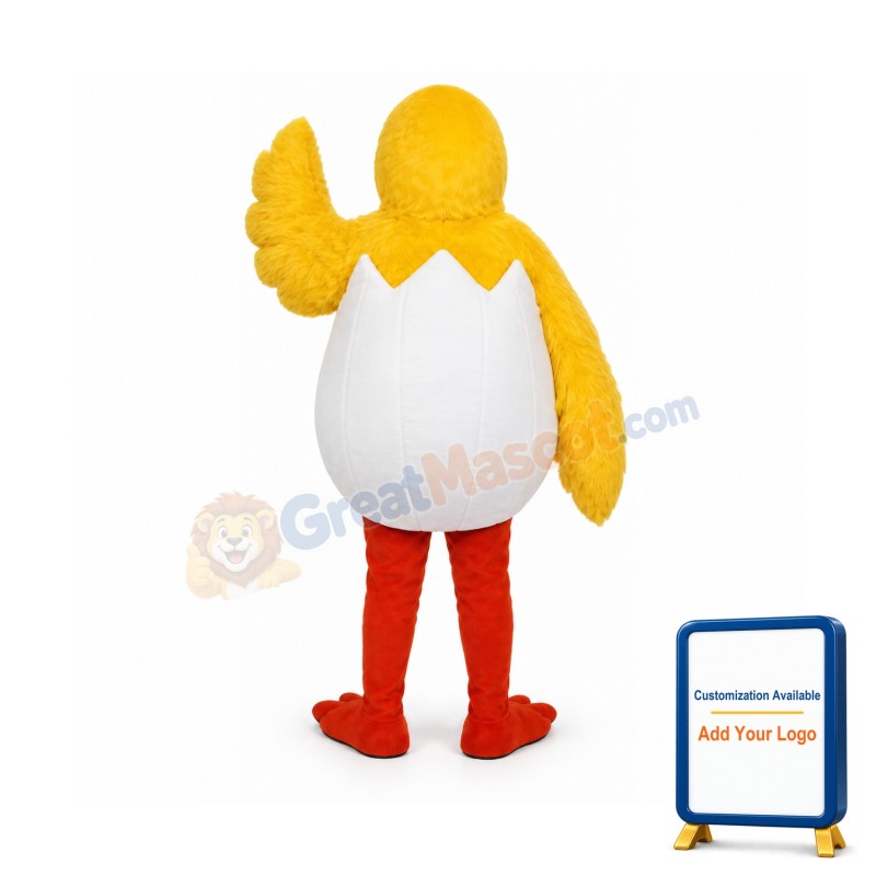 E Chick In-Egg Lightweight Mascot Costume