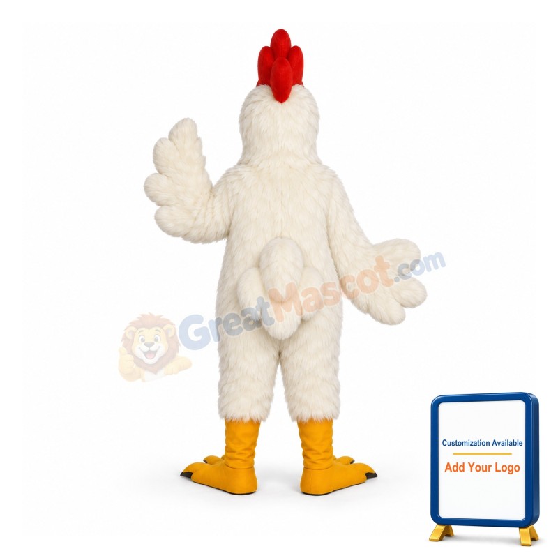 Friendly Chicken Lightweight Mascot Costume