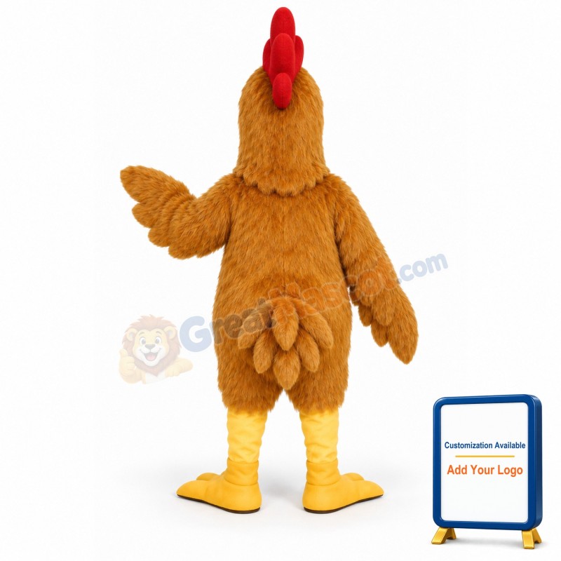 Rusty Rooster Lightweight Mascot Costume