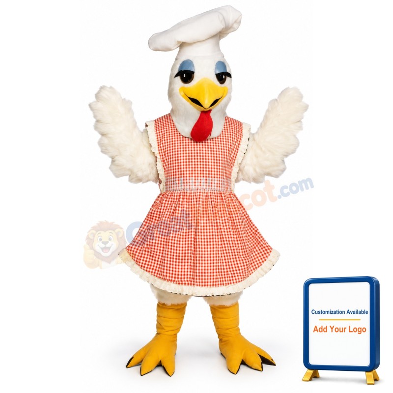 Stir-Fry Chicken Lightweight Mascot Costume