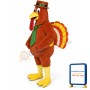 Turkey in-the -straw Lightweight Mascot Costume
