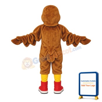 Eddie Eagle w Tennis Shoes Lightweight Mascot Costume