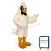 White Hawk Lightweight Mascot Costume