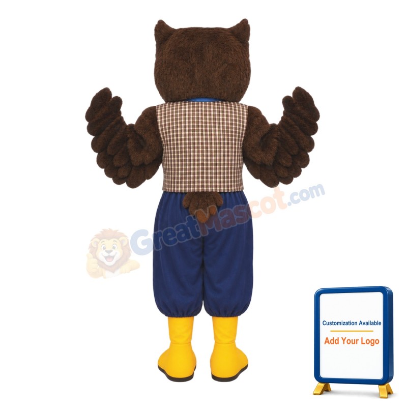 Grandpa Owl Lightweight Mascot Costume