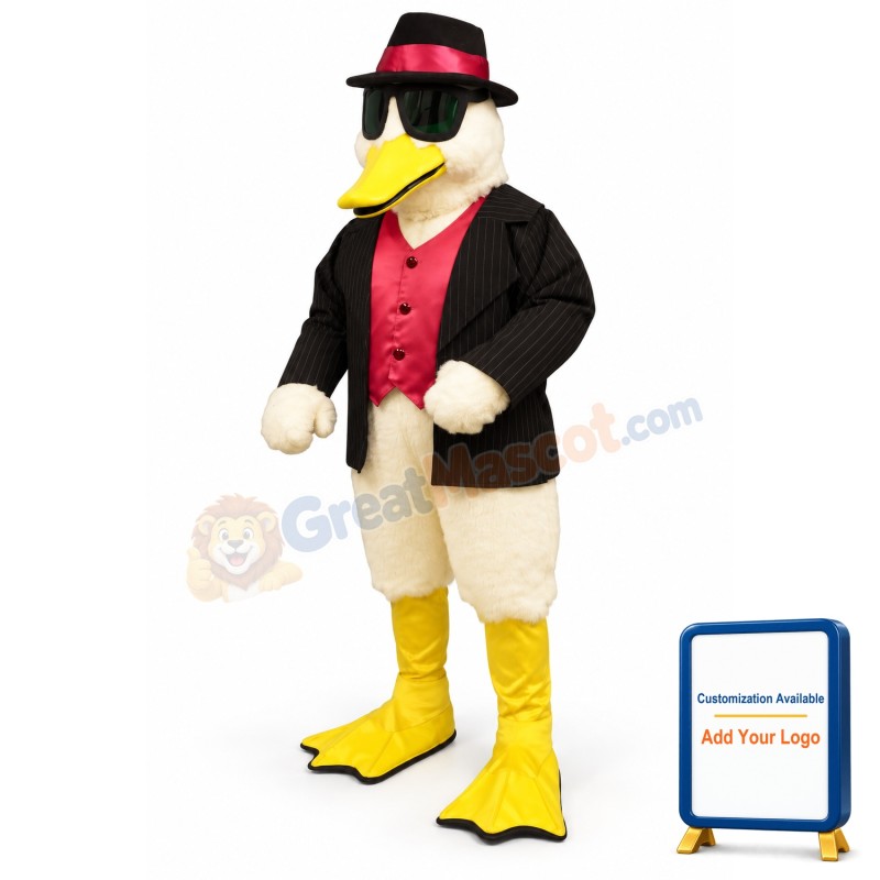 Dapper Duck Lightweight Mascot Costume