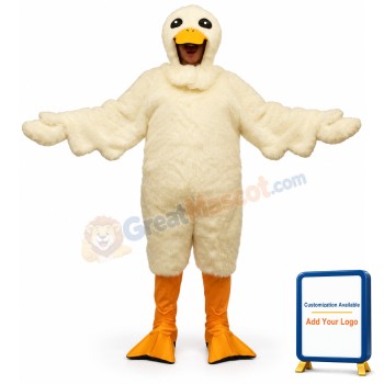 Duck w-Hood Lightweight Mascot Costume