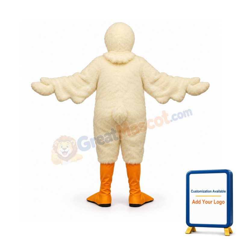 Duck w-Hood Lightweight Mascot Costume