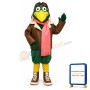Green Baron w Pilot Outfit Lightweight Mascot Costume
