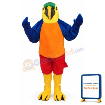 Tropical Parrot Lightweight Mascot Costume