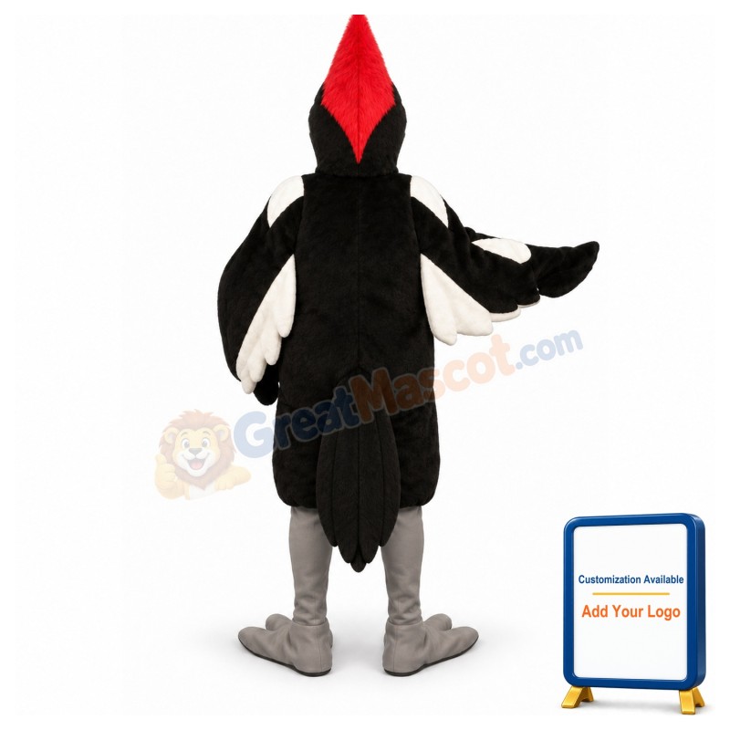 Ivory Billed Woodpecker Lightweight Mascot Costume