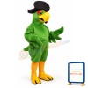 Pirate Parrot w-Hat Lightweight Mascot Costume