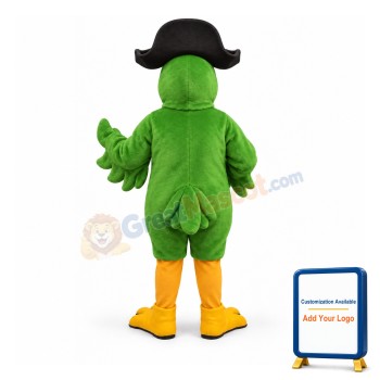 Pirate Parrot w-Hat Lightweight Mascot Costume