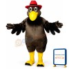 Mr. Crow w Hat Lightweight Mascot Costume