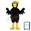 Marty Magpie w Hat Lightweight Mascot Costume