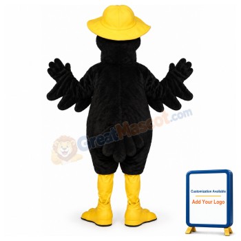 Marty Magpie w Hat Lightweight Mascot Costume