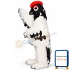 Elegant Snowbird Lightweight Mascot Costume