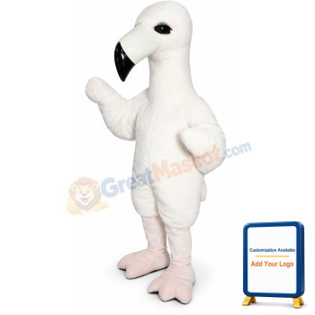 Baby Flamingo Lightweight Mascot Costume