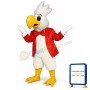 Cockatoo w-jacket Lightweight Mascot Costume