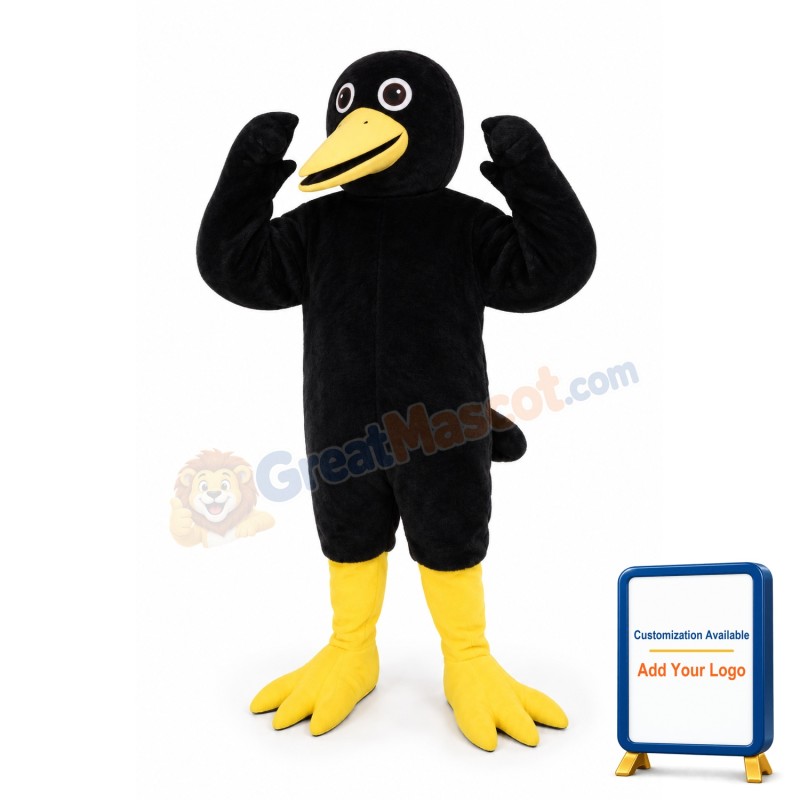 Blackie Blackbird Lightweight Mascot Costume