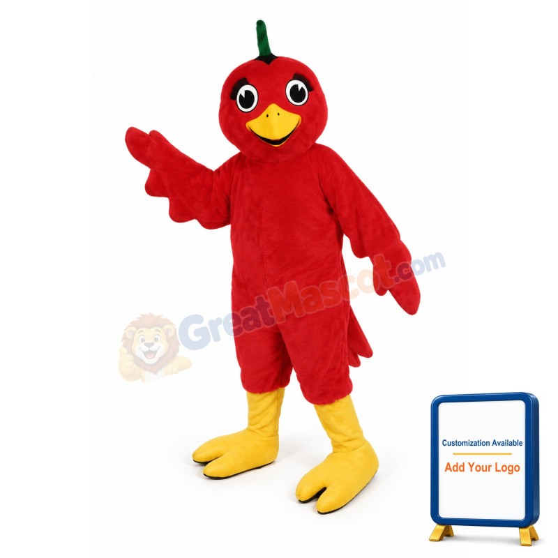 Li'l Red Bird Lightweight Mascot Costume