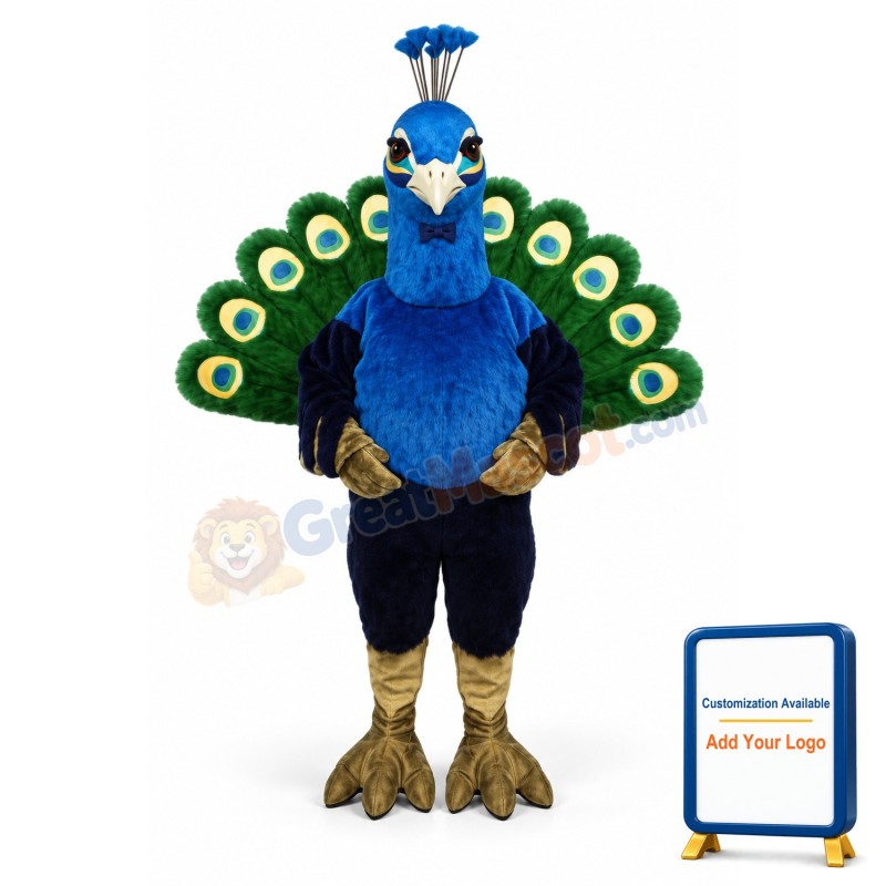 Peacock Lightweight Mascot Costume