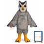 Gray Owl Lightweight Mascot Costume