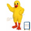 Easter Duckling Lightweight Mascot Costume
