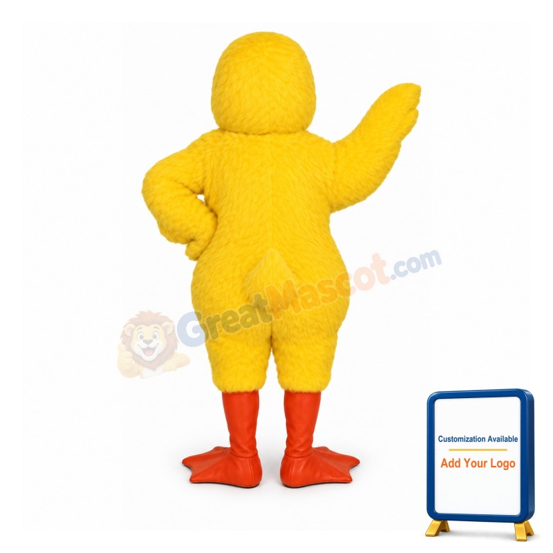 Easter Duckling Lightweight Mascot Costume
